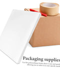 2 Pack High Density PU Foam Sheets Heavy Duty Cuttable Packing Pads protect gear, showcased with packing tape and box.