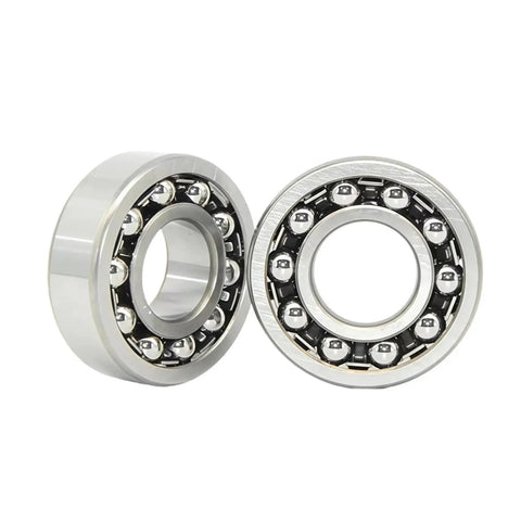 Tough As Nails Heavy Duty Double Row Spherical Roller Bearing Self Aligning Precision Machined Chrome Steel Construction for Industrial Gearboxes and Axles Rock Solid, showcasing chrome steel and ball design.