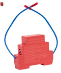 Automatic Fire Extinguisher 18G Aerosol Spray Kit Self Triggering Thermal Sensor Tech showcasing a compact red unit with blue wire.