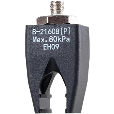 Compact Pneumatic Robotic Gripper Arm For Quick Manipulation And Assembly, Versatile Small Robot Manipulator With Precision Gripper, Lightweight Mechanical Arm For Automation Projects Color BML-21608, close-up view of gripper details.