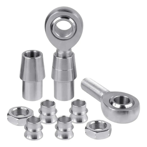Super Heavy Duty 3/4 Inch Spherical Heim Joint Assembly With Dual Rod Ends And Precision End Fittings showing components and fittings.