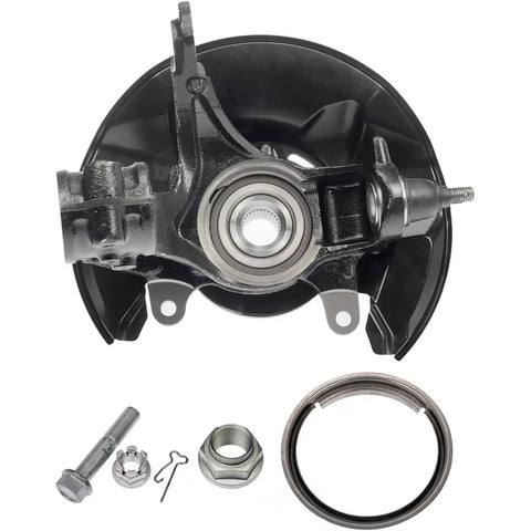 1pc Beefed Up Wheel Bearing Hub Assembly Front Right Fits Honda Accord 2013 2014 2015 2016 2017 Dead Nuts Reliable Straight Swap Smooth Ride Replacement Part, showcasing detailed hub assembly with mounting components.