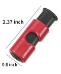 10 Piece Heavy Duty Locking Bag Clips For Bread And Snack Packs Durable Reusable Kitchen Food Storage Sealer, red clip 2.37x0.8 inch.