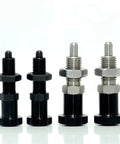 Premium M10 Index Plungers With Hex Collar And Locking Aluminum Spring Knob Lock Pin Screw Thread Rock Solid Grip For Hardcore Workshop Projects And No Fuss Daily Setup, showcasing various sizes and materials.