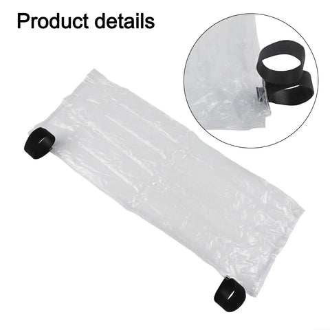 Super Badass EV Charger Rain Cover Outdoor Waterproof Protective Pro Sleeve For Any Plug In Electric Ride Storm Proof Dust Blocker Gear Guard Oversized XL shown with rope tie detail.