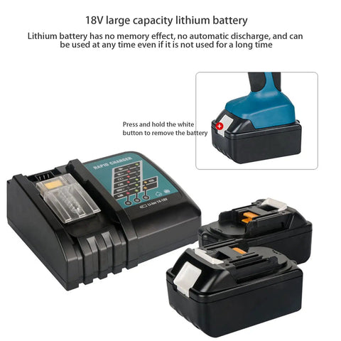 18V lithium battery for Battery Powered Hydraulic Cable Cutter EZ-85C For Copper Aluminum And Armored Cables Up To 85mm With LED Light