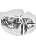 Super Rugged Marine 316 Stainless Steel Turn Latch Rock Solid Twist Catch For Boat Doors And Cabinetry, 58mm design.
