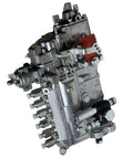 Fuel Injection Pump 101609-3760 101609-3750 Fits Cummins 6BT 6BTAA 5.9L Engine And Komatsu PC200-7 PC220-6 Excavator side view with mounting details.
