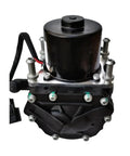 Professional Electric Vacuum Pump For Refrigerant Recovery And Brake Bleeding Makes Quick Work Of Shop Tasks Keeps Your Rig Running Smooth Perfect For Grease Monkeys And Byd Tang Qin Song E5 E6 Yuan Ev Qin Plus, close-up view of motor and connections.