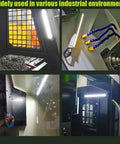 40W LED Tool Light With Adjustable Bracket For Lathe, Workbench, Sewing Machine And More Pro Grade Waterproof Shop Lighting installed