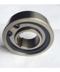 AS25 NSS25 One Way Needle Roller Clutch Bearing 25X52X15mm showing side view with seal, designed for heavy duty industrial use.