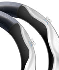 2 Pack Self Sealing Fat Bike Inner Tubes For 20x2.5 To 3.0 Tires With 32mm Schrader Valve, cross-section view showing sealant action.