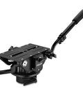 Rocker Camera Plate System With Flat Base Mount For Heavy Video Setups Low Angle Ready For Ground Level Pans And Tilts 360 Pan And 90 Tilt