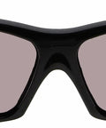 Front view of Built Damn Tough Nd Yag Laser Safety Glasses With Optical Density Ten Plus Near Infrared Protection And Light Gray Polycarbonate Lenses.