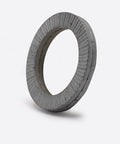 M27 Wedge Lock Washers Steel Zinc Flake Coated Heavy Duty Anti Vibration Bolt Security Rings 50 Pack side view of washer