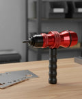 Electric Rivet Nut Adapter Kit For Quick Rivet Nut Installation With Detachable Handle in workshop setting