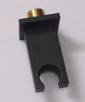 Square Solid Brass Oil Rubbed Black Wall Connector for Handheld Shower Head High Pressure Bathroom Upgrade