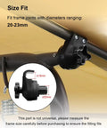 Two Pack Porch Swing Canopy Fittings For 20 To 23 mm Frame Joints Garden Plastic Replacement Parts For Outdoor Patio Canopy Swings