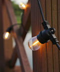 Shatterproof LED String Lights For Indoor Outdoor Use Waterproof And Weatherproof Cozy Warm White 2200K 70LM Output E26 Base 15 Pack
