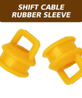 Durable Transmission Shifter Linkage Cable Bushing Repair Kit Wear Resistant And Heat Resistant Shift Lever Bushing For Chevy Buick Cadillac GMC 14104 15276979 15823112 19152621 Orange