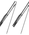 Two Piece Heavy Duty Steel Folding Umbrella Repair Kit Eight Bone Replacement Parts with steel ribs and anchors.