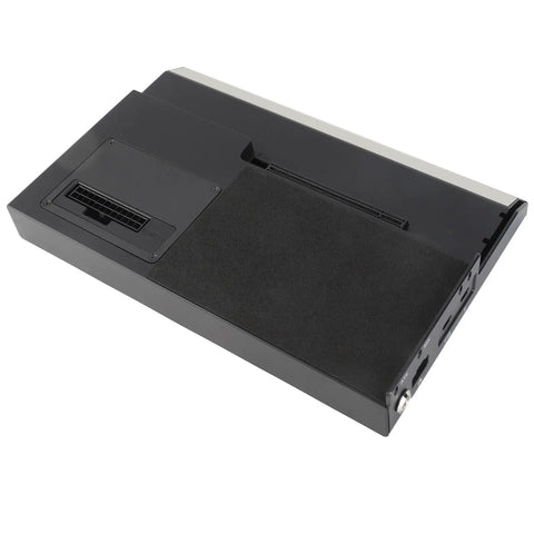 USB4.0 External GPU Dock Station With 40 Gbps Throughput And RJ45 Ethernet Port For Laptops NUCs And Consoles rear view showing ports and aluminum finish.