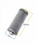 317896 Air Filter Element Compatible With Elmo Rietschle Vacuum Pump Models DLTKLT DTNKTN 25 26, 95mm x 38mm intake filter cartridge.