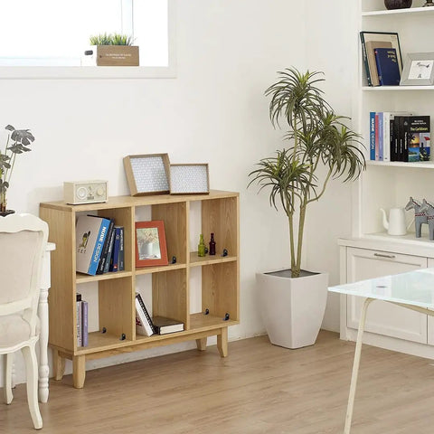Room with wooden shelf using Rock Solid L Bracket Corner Brace 90 Degree Right Angle Wood Shelf Support Kit 16 Pack With Screws Black 1 Inch Mounting Brackets For Furniture And Chairs.