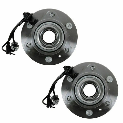 Hella Durable Front Left Right Wheel Hub Bearing Assembly Set Of Two Tapered Roller Bearings For Gmc Chevy Cadillac Passenger Cars
