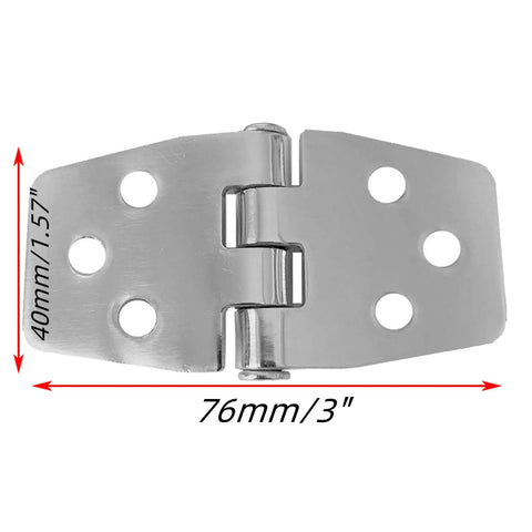 Heavy Duty 316 Stainless Steel Marine Snap Latch shown from above, measuring 76mm, designed for boats and RVs.