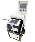 Automatic CNC Rotary Cutting Off Machine Workhorse With One Point Five Seven Inch Wide Clamping Range For Tungsten Steel HSS Iron Copper Aluminum 110V 1500W High Power Cut Tool For Precise Fast Clean Cuts Built For Durable Heavy Duty Performance In Metal, front view