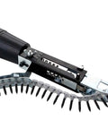 Badass Adjustable Automatic Chain Screw Gun Adapter For Drywall And Plasterboard Auto Feed Nailing Machine Attachment close-up with screws.