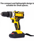 21V Cordless Drill And Screwdriver Combo Offers Beast Mode Power For Serious Homeowners With Variable Speed Trigger and Chuck Lock.