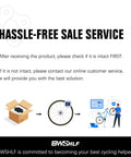 Illustration of hassle-free service steps for 29 Inch Mountain Bike Inner Tubes 2 Pack Tough As Nails Heavy Duty Butyl Rubber.