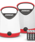 Two Pack LED Camping Lanterns With 250 Lumens 360 Degree Bright Light Rugged Water Resistant Build Run Time Up To 100 Hours Batteries
