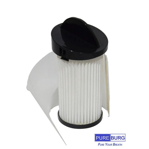 Top Shelf Replacement Filters Compatible With EyeVac Home And Pet Touchless Vacuum Four Hepa Pre Motor Filters visible at angle.