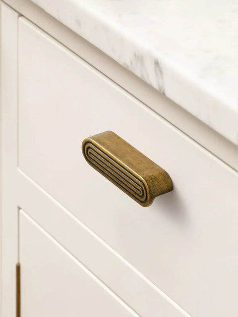 Dang Fine Vintage Antique Brass Cabinet Pulls Built Heavy Duty With Solid Zinc Alloy and Spot On 3 Inch Hole Spacing for Kitchen Drawer.