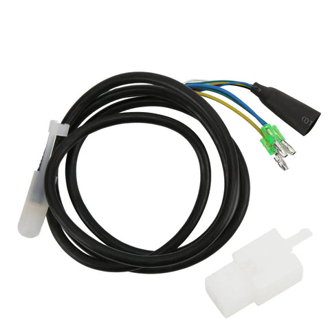 Nine Pin Motor Extension Cable for Electric Bicycles Copper and Plastic Construction High Performance 130CM Length Includes Male 9 Pin Connector