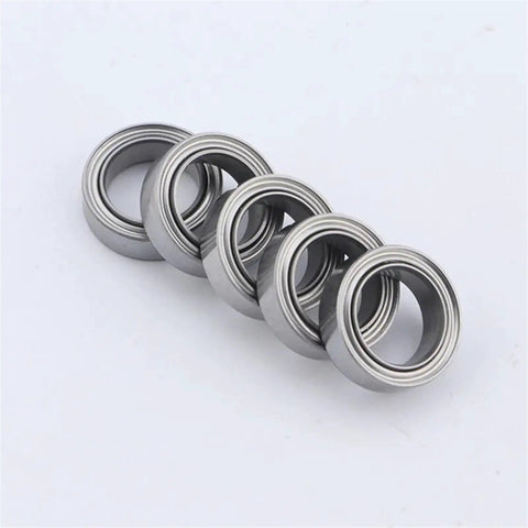 Premium Stainless Steel Miniature Deep Groove Ball Bearings SMR128ZZ 8X12X3.5MM Bulk Pack stacked for smooth engine upgrades.
