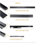 Heavy Duty Sliding Barn Door Hardware Kit With Smooth As Butter Aluminum Track System Built Tough For Homeowners, track lengths and dimensions.