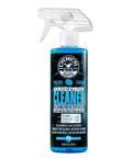 Bottle of polishing pad cleaner included in Hex-Logic Quantum Buffing Pad Sampler Kit Four Pad Set for Pro Polishing, 16 oz