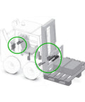Zero Hassle Top Tier Waterproof Linear Actuator Motor on a forklift with precision control for industrial automation.