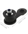 Swetrace Heavy Duty Chain Tensioner Pulley Kit Makes Your 50-250cc Bike Smoother, Prevents Chain Slap And Keeps You Safe On The Dirt Or Track For Any Off Road Ride, black metal 11 cm