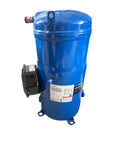 Water Heater Heat Pump Compressor Replacement Compatible With Psh026A4Alc Psh019A4Alc Psh030A4Alc, blue compressor unit side view.