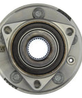 2 Pair Rear Wheel Hub And Bearing Assembly Built Tough For Cadillac Cts Chevrolet Camaro And Impala high-quality steel hub view from the top