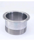 3 Inch BSPT Male To Three Point Five Inch Tri Clamp Stainless Steel Pipe Fitting Connector 304 Sanitary Grade
