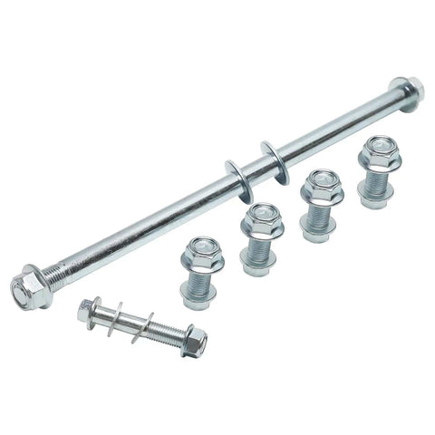 Bolts and nuts from 32 Inch Rear Axle Complete Assembly Kit With Swingarm Frame Bracket For GY6 110cc 125cc 150cc And 200cc ATVs Go Karts Buggy DIY