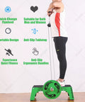 Full Body Flywheel Trainer With Anti Slip Platform Harness Straps For Heavy Overload Workouts Top Tier Home Gym Gear in use by athlete
