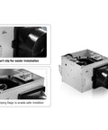 Super Quiet Bathroom Exhaust Fan With Light 90 CFM 1.2 Sone 1000 Lumen Dimmable 3CCT LED Light Color Temp Selectable Easy Install Vent Fan