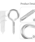 Close-up of self drilling drywall anchors and screws kit, 20 sets, heavy duty nylon and iron expansion anchors for plasterboard gypsum, easy install